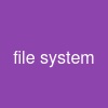 file system