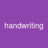 handwriting