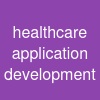 healthcare application development