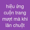 hiệu ứng cuộn trang mượt mà khi lăn chuột