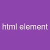 html element