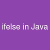 if-else in Java