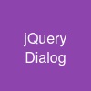 jQuery Dialog