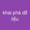 khai phá dữ liệu