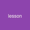 lesson