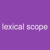 lexical scope