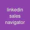 linkedin sales navigator