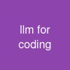 llm for coding