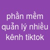 phần mềm quản lý nhiều kênh tiktok