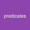 predicates