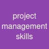 project management skills