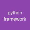 python framework