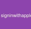 signinwithapple