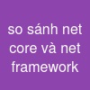 so sánh .net core và .net framework