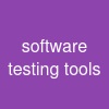 software testing tools