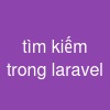 tìm kiếm trong laravel