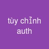 tùy chỉnh auth