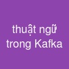 thuật ngữ trong Kafka