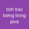 tính trừu tượng trong java