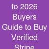 to 2026 Buyers Guide to Buy Verified Stripe ...