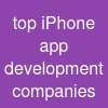 top iPhone app development companies
