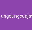 ungdungcuajava