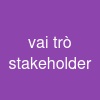 vai trò stakeholder