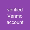verified Venmo account