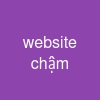 website chậm