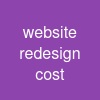 website redesign cost