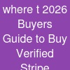 where t 2026 Buyers Guide to Buy Verified Stripe ...