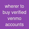 wherer to buy verified venmo accounts