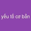 yếu tố cơ bản