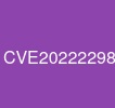 CVE-2022-22980