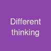Different thinking