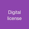 Digital license