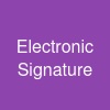 Electronic Signature