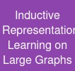 Inductive Representation Learning on Large Graphs