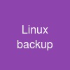 Linux backup