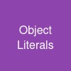 Object Literals