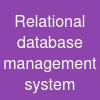 Relational database management system