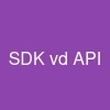 SDK vd API