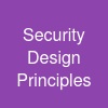 Security Design Principles
