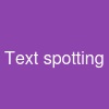 Text spotting