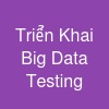Triển Khai Big Data Testing