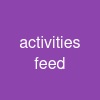 activities feed