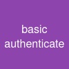 basic authenticate