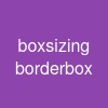 box-sizing border-box