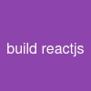 build reactjs