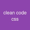 clean code css
